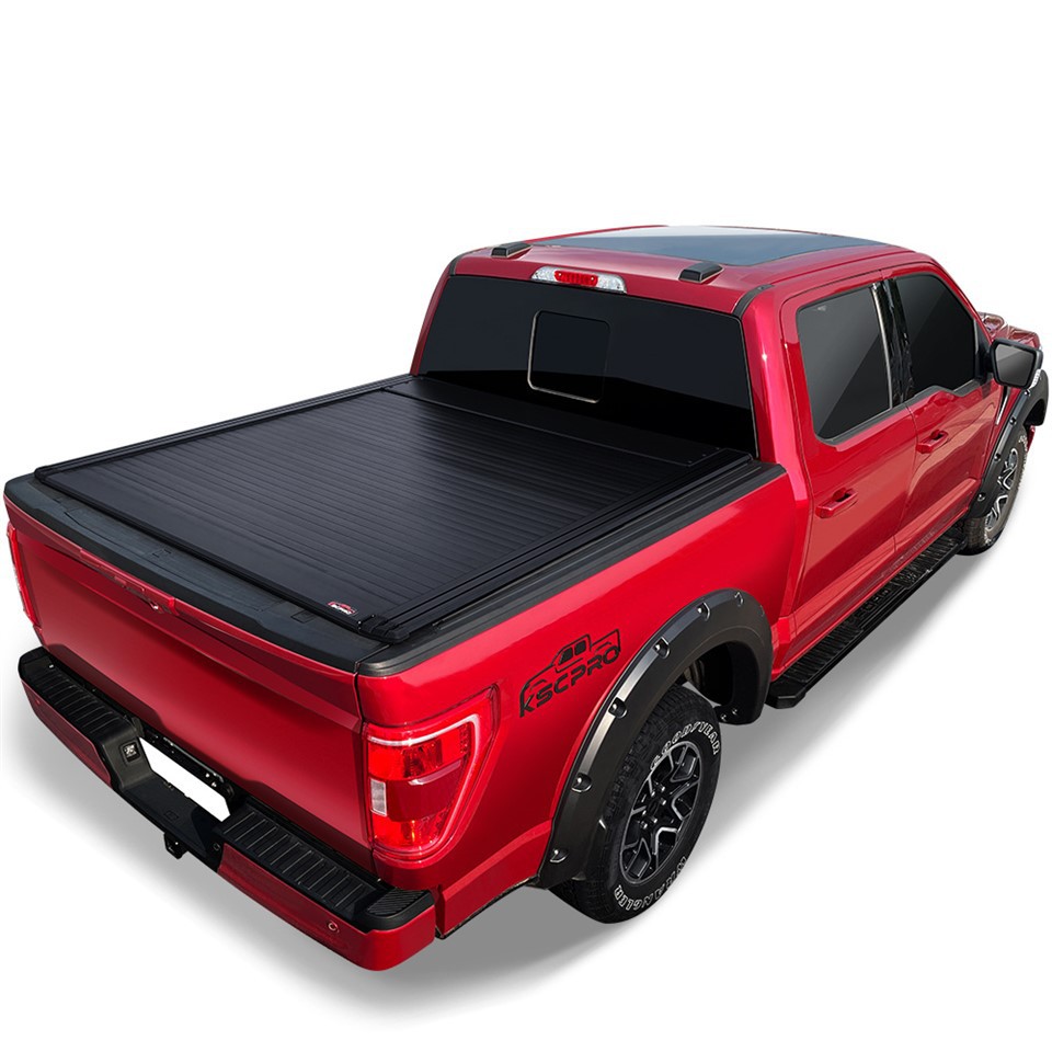 Elektrisk infällbar lastbilsbädd